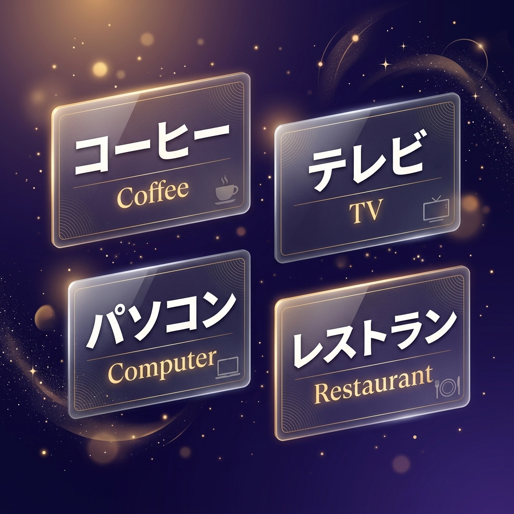 Common Katakana Words