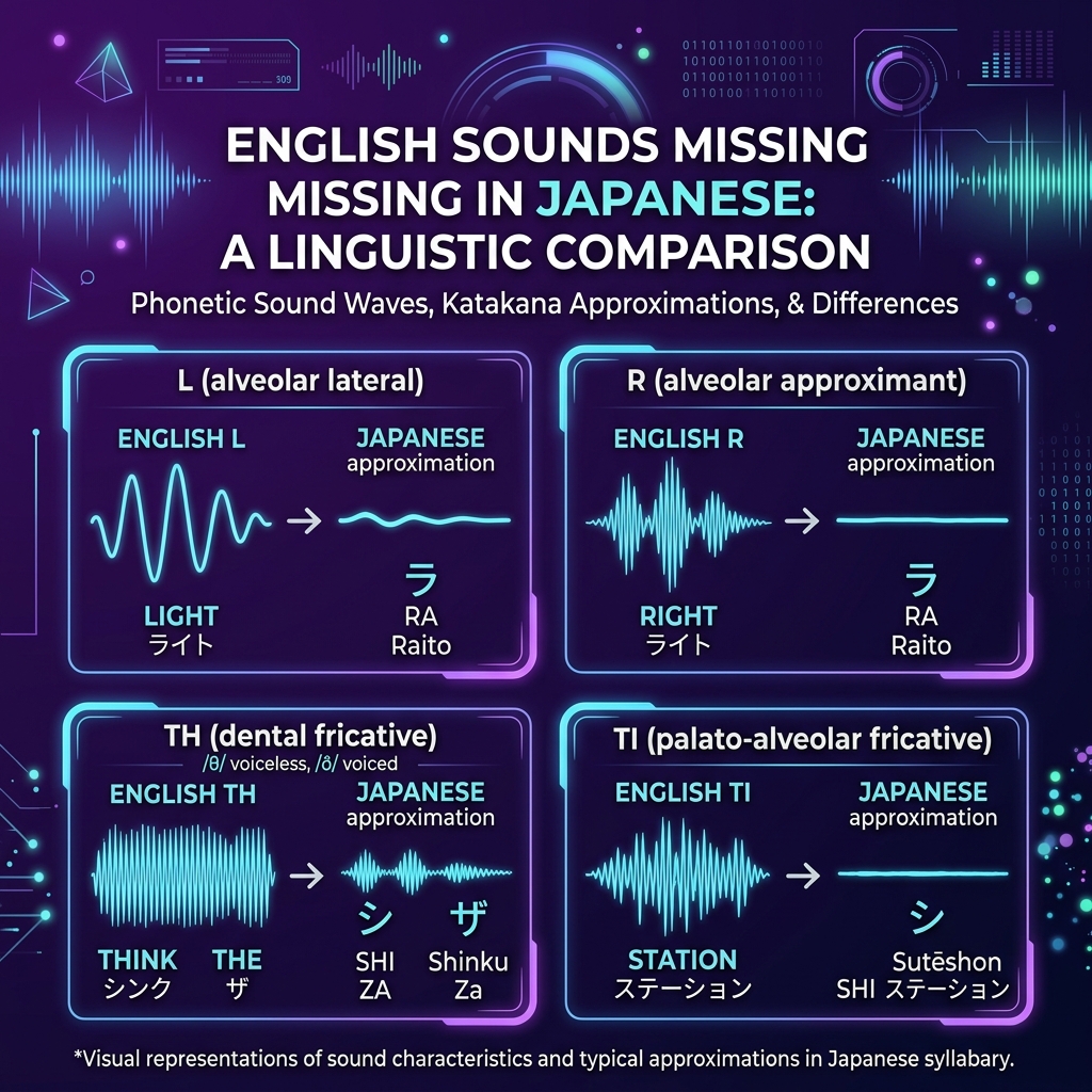 English Sounds That Don't Exist in Japanese